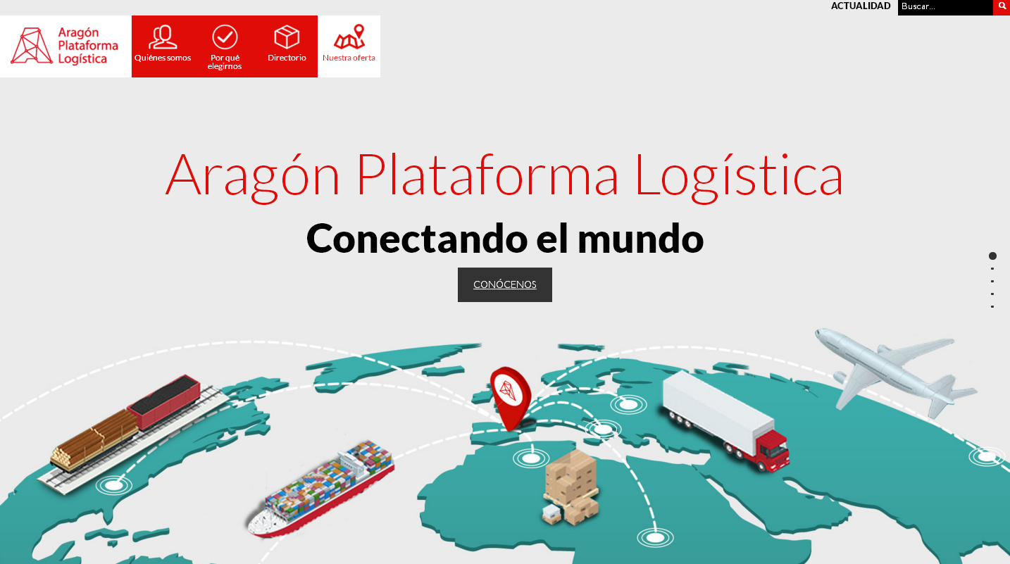 Aragón Plataforma Logística estrena una web con un buscador único de parcelas logísticas Aragón Plataforma Logística estrena una web con un buscador único de parcelas logísticas