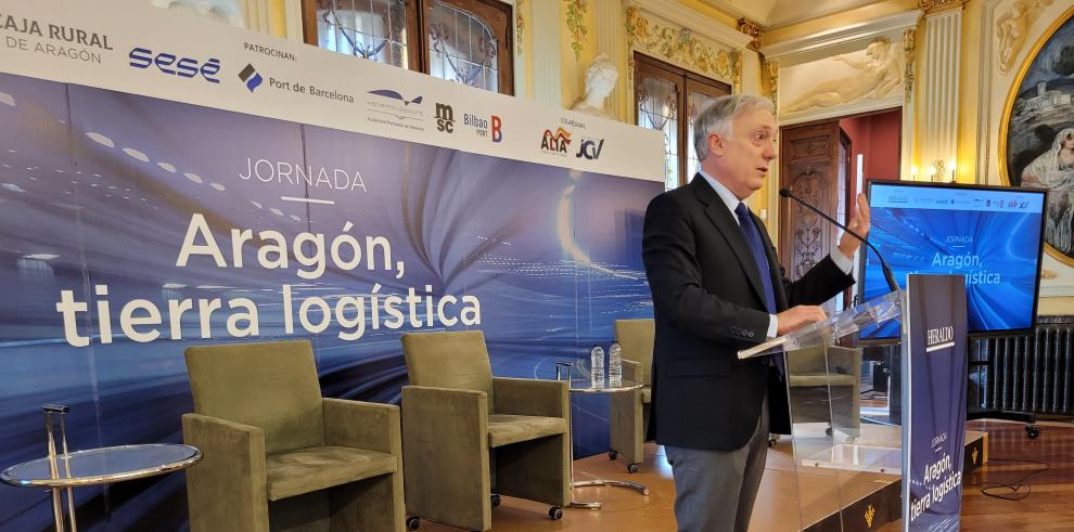Octavio López: «Aragón es la tierra prometida de la logística» Octavio López: «Aragón es la tierra prometida de la logística»